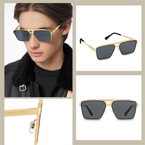 1.1 Evidence Metal Square Sunglasses 